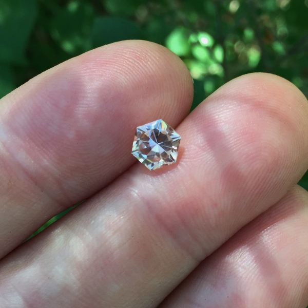 USA Cut! Collectors Golden Pink Tourmaline Nigeria! 1.15 ct  Litnon.com