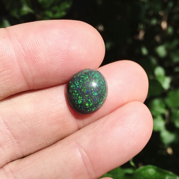Natural Untreated Black Matrix Opal Honduras 5.10 ct  Litnon.com