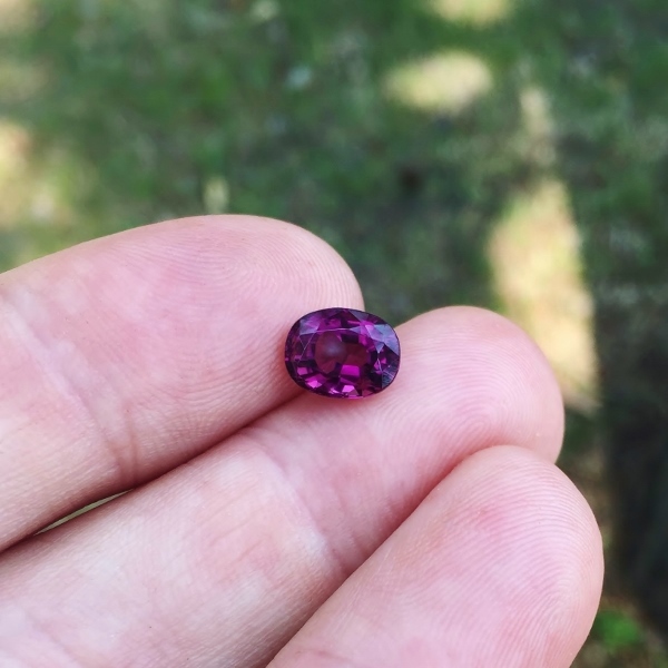 Bright & Clean! Old Stock Purple Pink Tourmaline Brazil 2.42 ct  Litnon.com