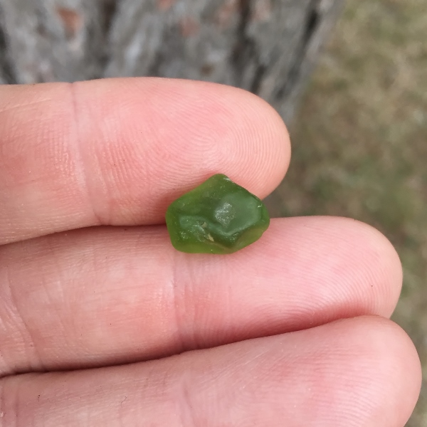  Fine Color & Clean! Peridot Facet Rough Arizona 9.41 ct  Litnon.com
