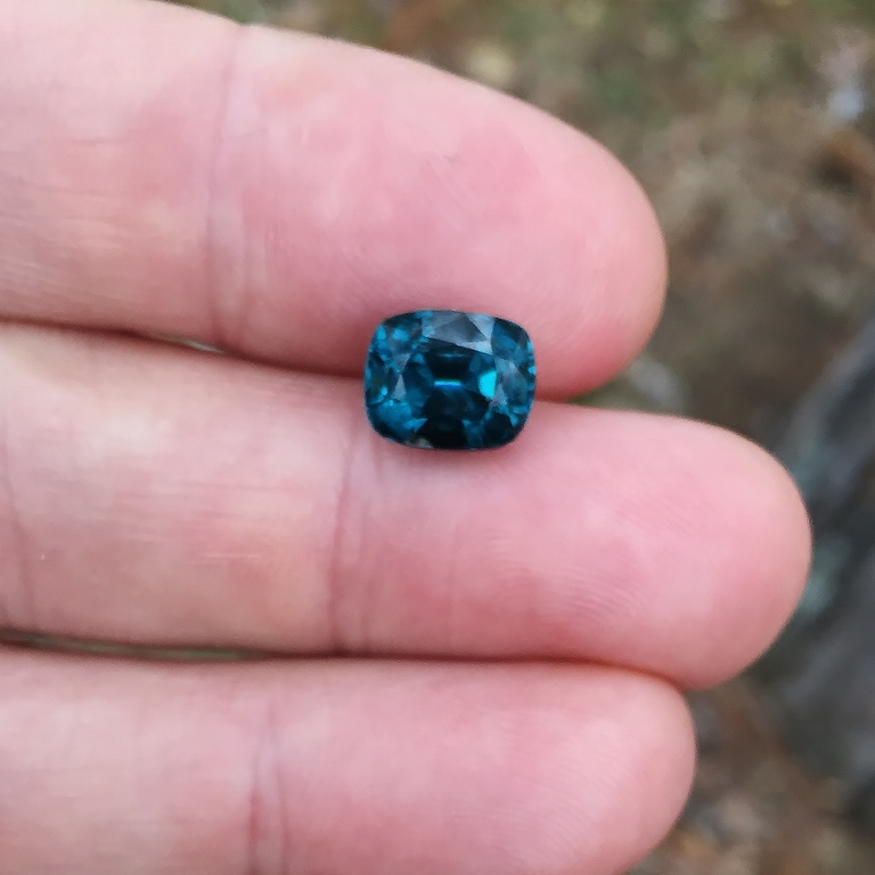 Indigo Blue Natural Indicolite Tourmaline Afghanistan 4.01 ct  Litnon.com