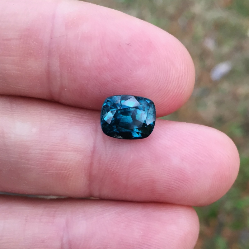 Indigo Blue! Natural Indicolite Tourmaline Afghanistan 4.01 ct  Litnon.com