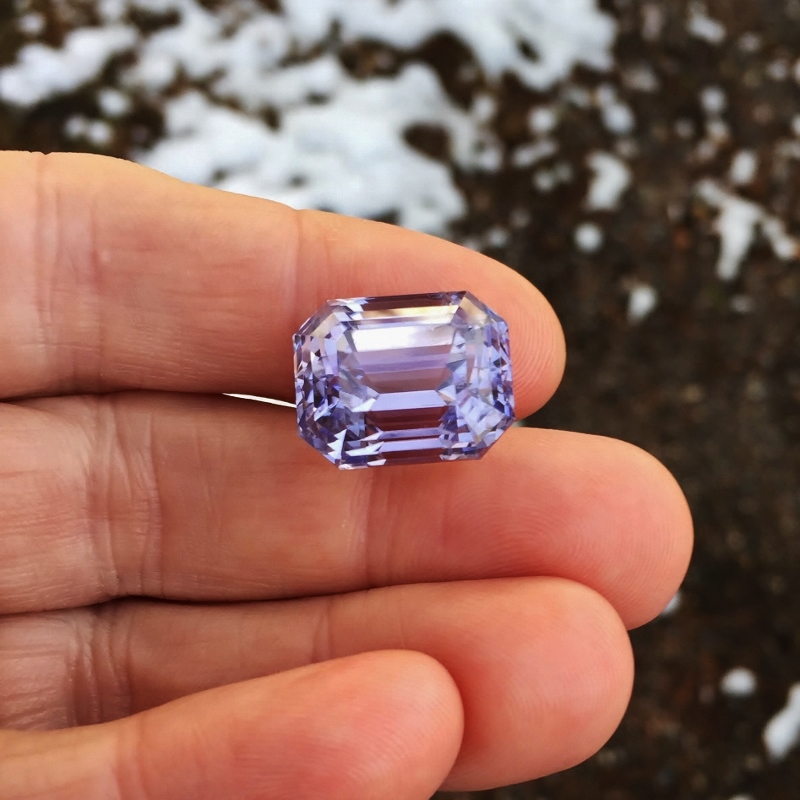Top Cutting Fine Lilac Violet Kunzite Afghanistan 34.17 ct  Litnon.com