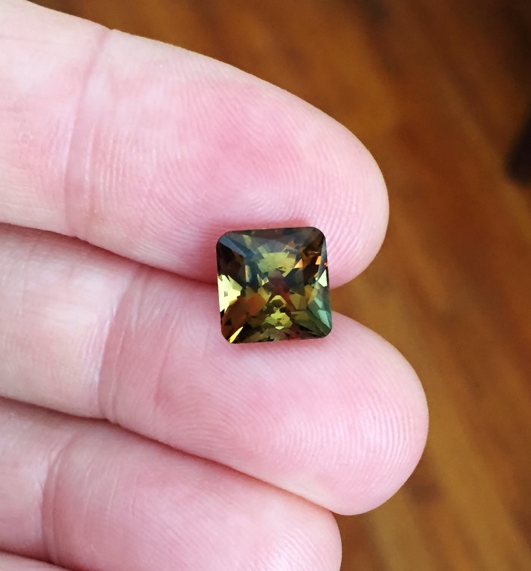 Big and Rare USA Cut Natural Andalusite Brazil 4.57 ct  Litnon.com
