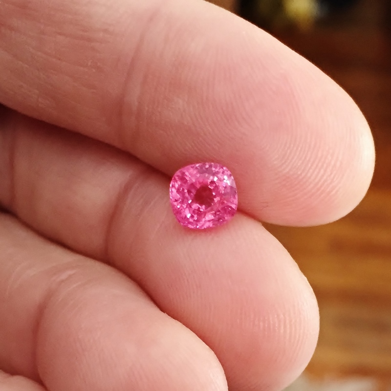 Sweet Pink and Brilliant Natural Burmese Spinel 2.25 ct  Litnon.com