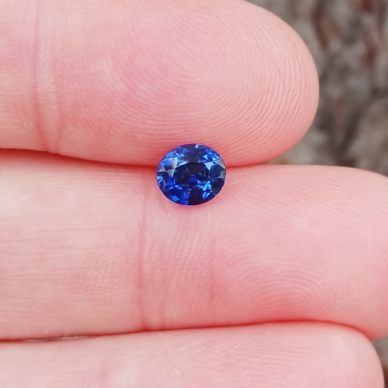 Royal Blue! Certified Natural Ceylon Sapphire 1.27 ct   Litnon.com
