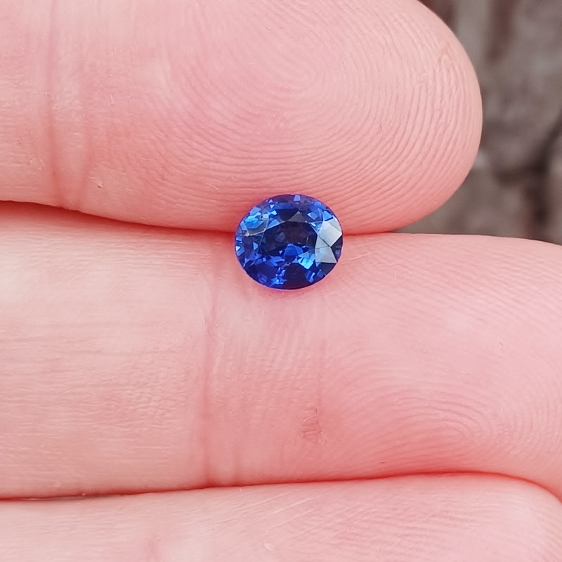 Royal Blue! Certified Natural Ceylon Sapphire 1.27 ct   Litnon.com