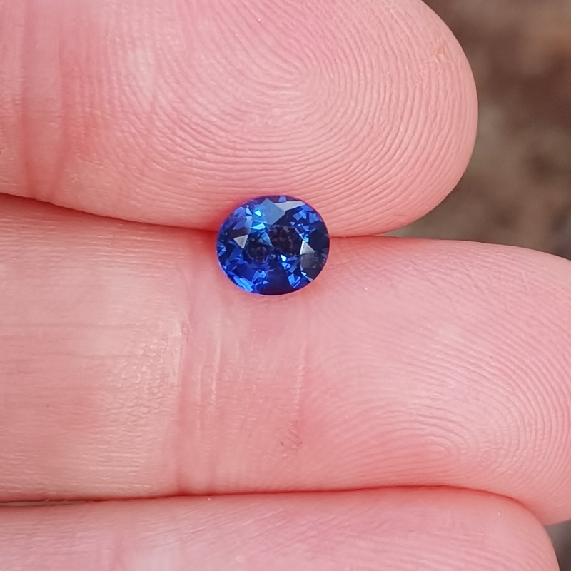 Royal Blue! Certified Natural Ceylon Sapphire 1.27 ct   Litnon.com
