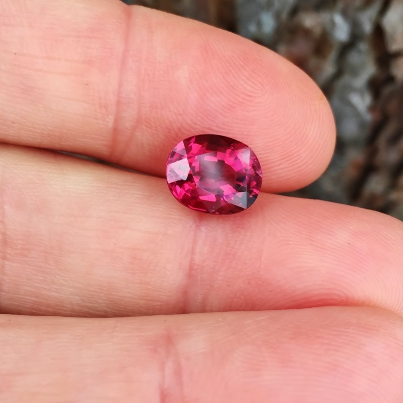 Color! Pink - Red Rubelite Tourmaline Nigeria 3.84 ct  Litnon.com