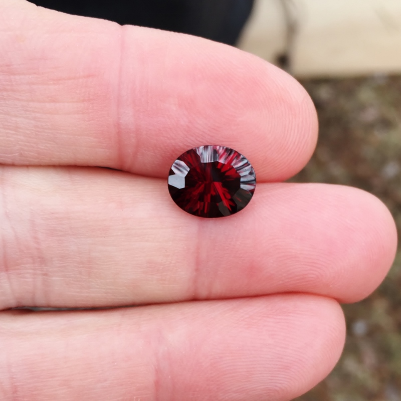 USA Cut! Pyrope Garnet Tanzania 4.48 ct  Litnon.com
