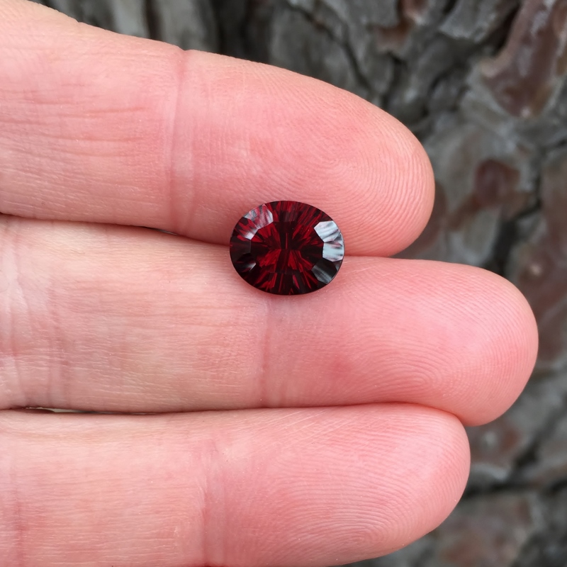 USA Cut! Pyrope Garnet Tanzania 4.48 ct  Litnon.com