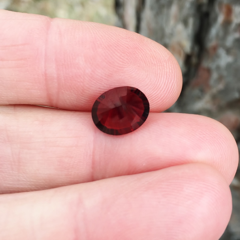 USA Cut! Pyrope Garnet Tanzania 4.48 ct  Litnon.com