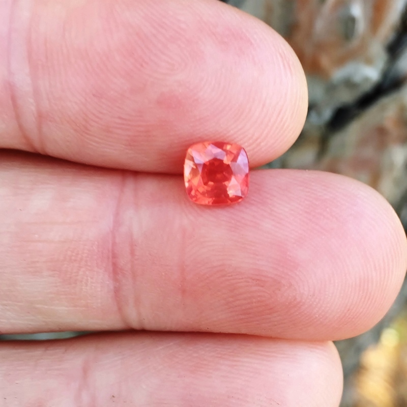 Sleepy Pinkish Orange Natural Burmese Spinel 1.19 ct  Litnon.com