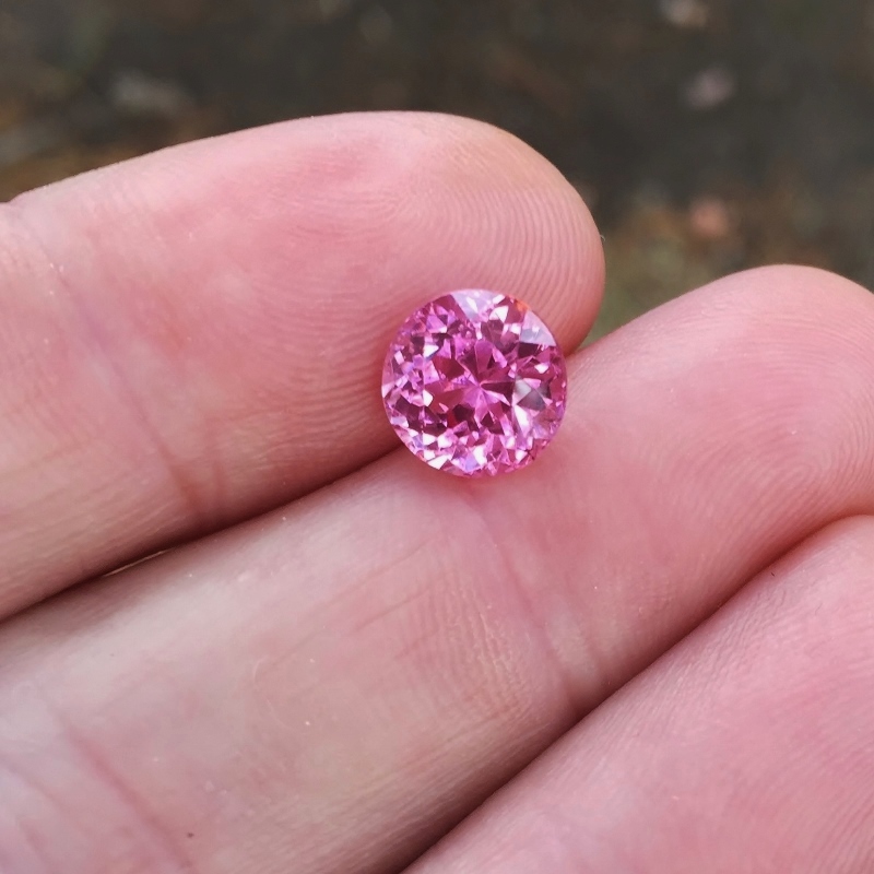  USA Cut! Big & Bright! Natural Pink Burmese Spinel 3.83 ct  Litnon.com