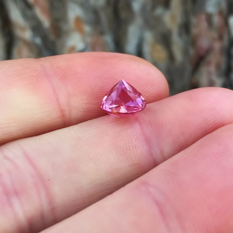 USA Cut! Big & Bright! Natural Pink Burmese Spinel 3.83 ct  Litnon.com