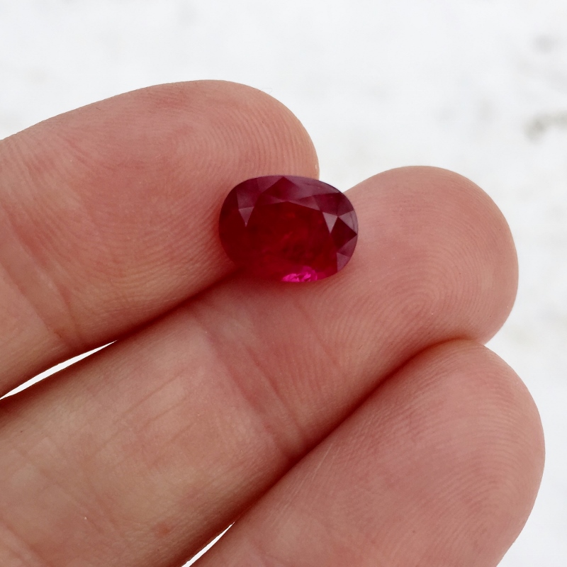 AGL Certified! Natural Burmese Ruby 4.51 ct  Litnon.com