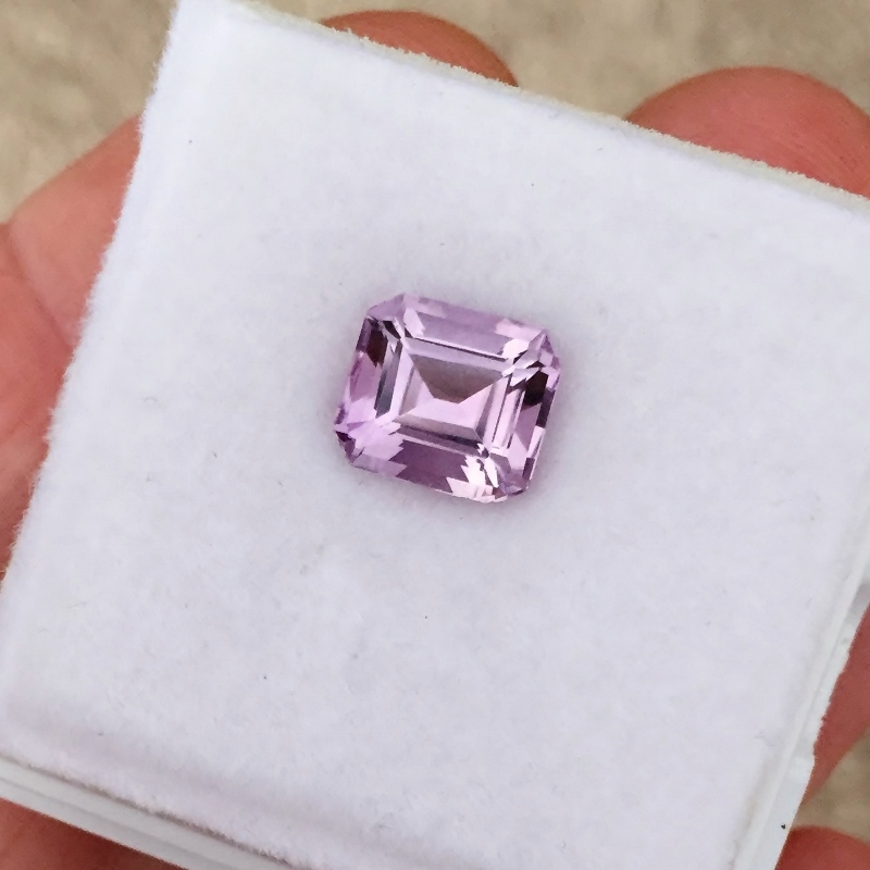 USA Cutting! Lilac Color Amethyst Brazil 3.04 ct GL Litnon.com