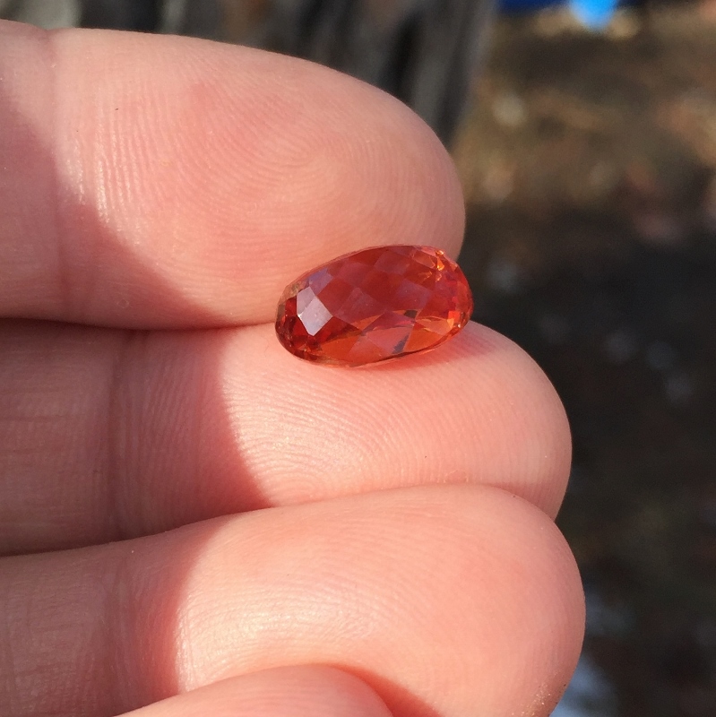 Big & Rare! Pyro Spessartite Garnet Tanzania 7.51 ct  Litnon.com