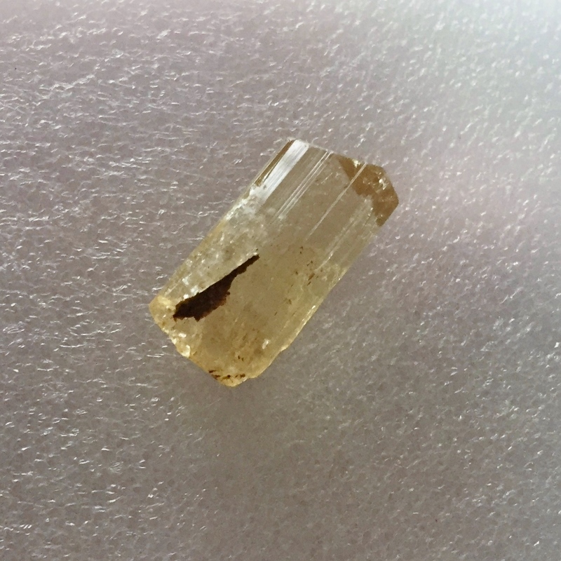 Facet Grade Yellow Scapolite / Wernerite  Crystal Tanzania 17.13 ct   Litnon.com
