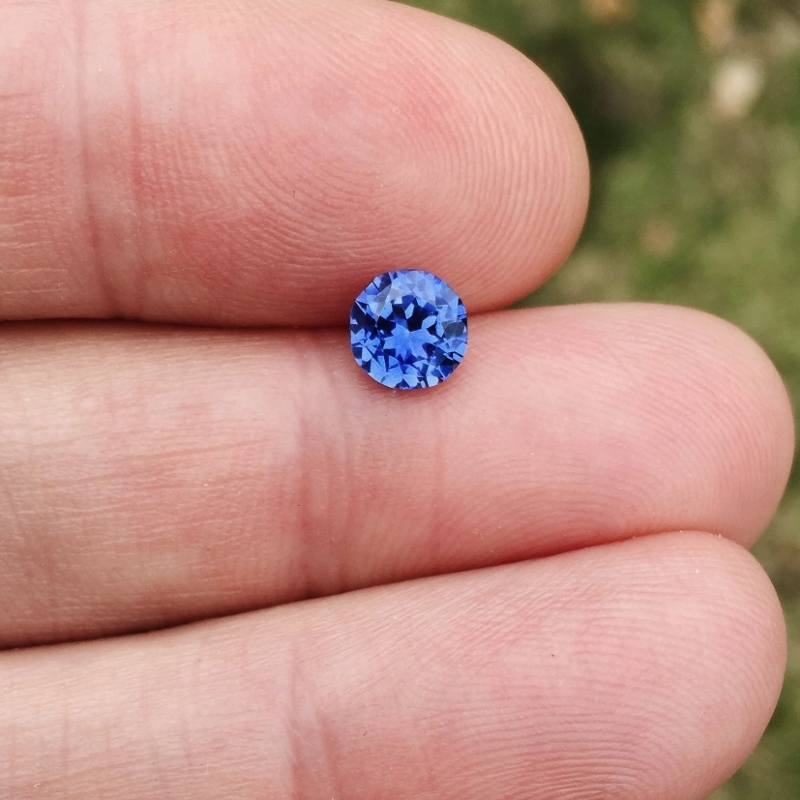 AGL Certified! Unheated Fine Blue Sapphire Sri Lanka 1.32 ct  Litnon.com
