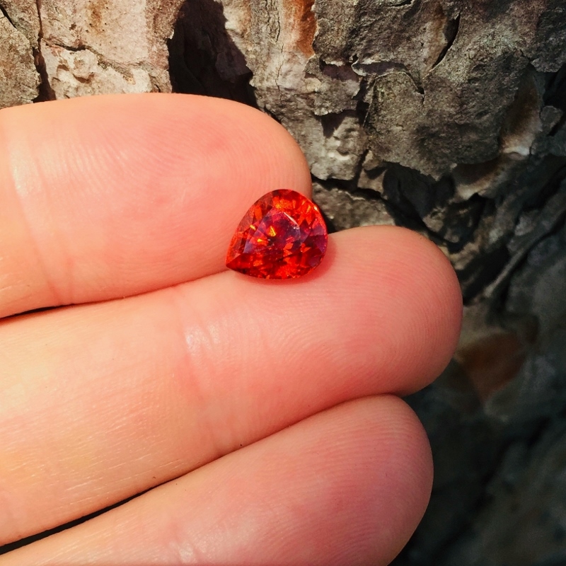 Classic Color! Natural Spessartite Garnet Nigeria 4.18 ct  Litnon.com