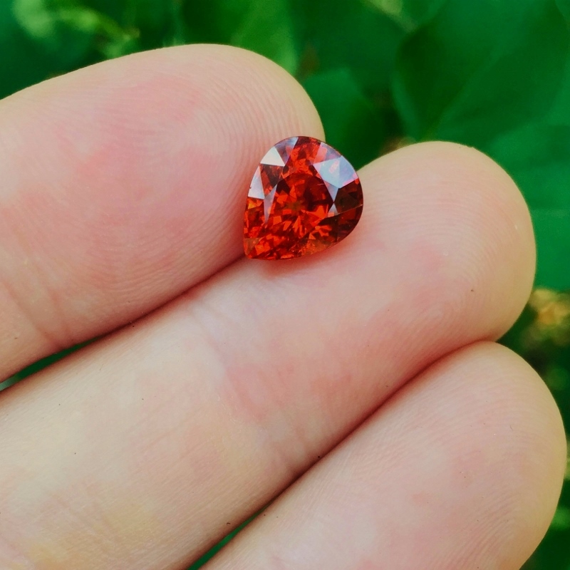 Classic Color! Natural Spessartite Garnet Nigeria 4.18 ct  Litnon.com