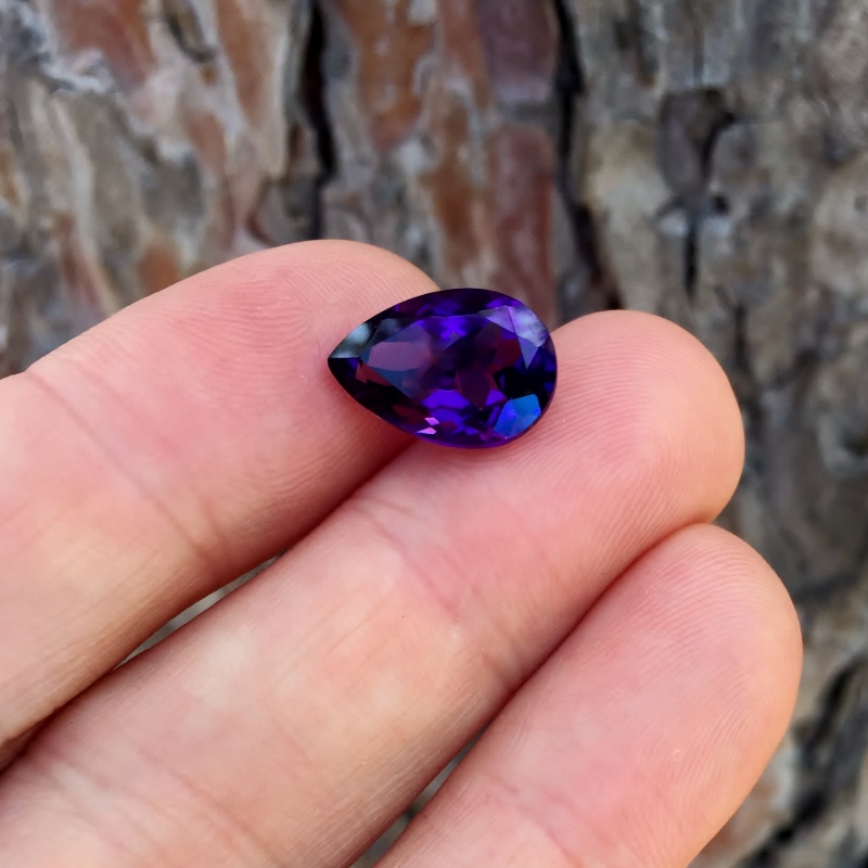 Old Stock! Fine Color Brazil Amethyst 5.93 ct  Litnon.com