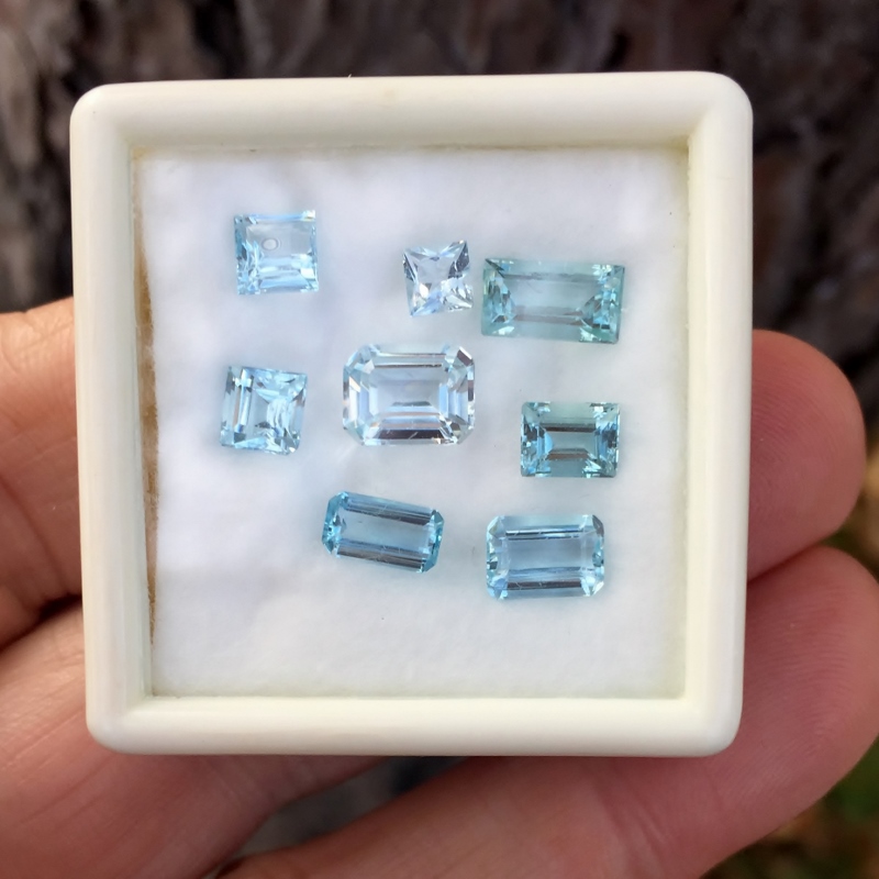 Natural Blue Aquamarine Lot Brazil 5.32 ct  Litnon.com