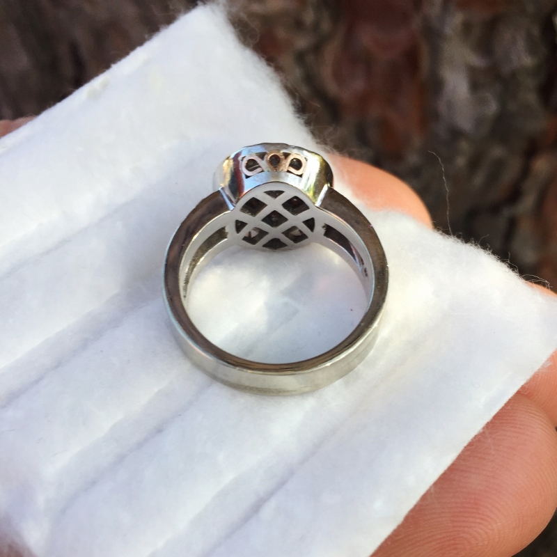 Quality & Brilliance! 18 kt Pink & white Diamond Ring 1.5 ct tw   Litnon.com