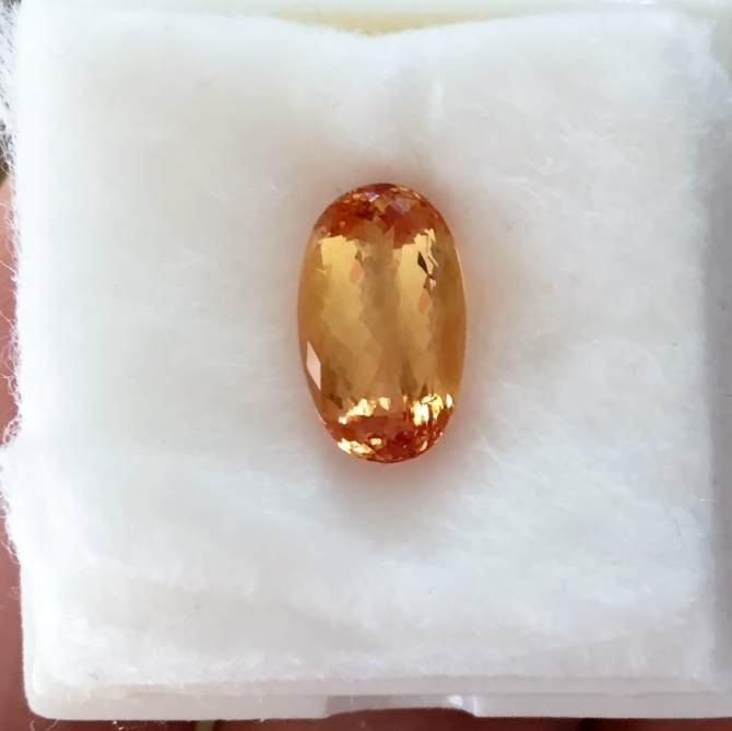 Natural Precious Topaz  From Ouro Preto Brazil 6.20 ct  Litnon.com