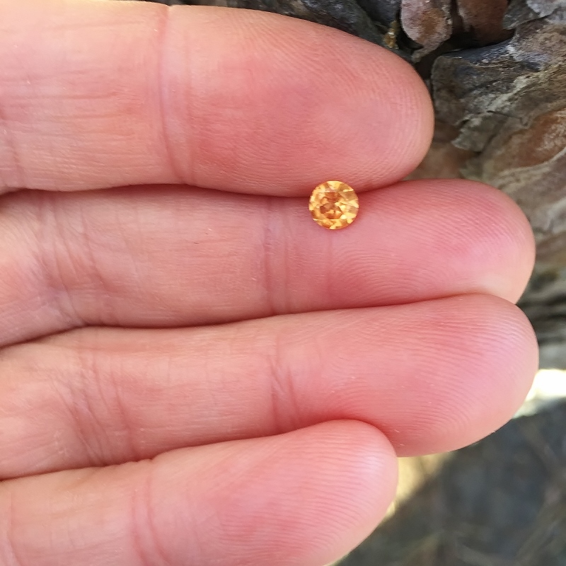 Little Three Mine Ramona Californa Spessartite Garnet  Litnon.com