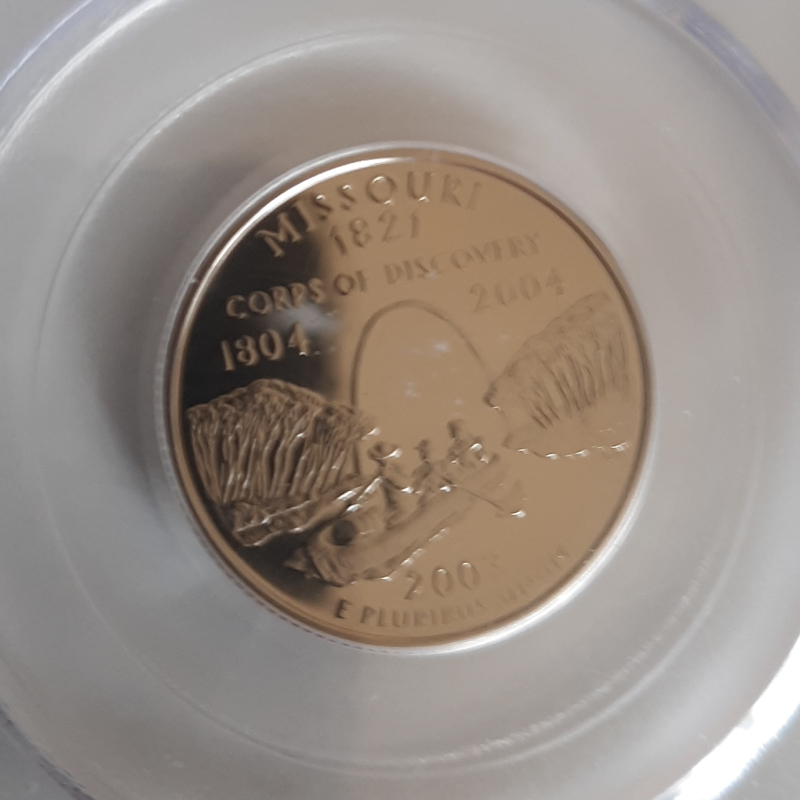 2003-S MO 25C PCGS PR69DCAM Missouri Series 39 PR Coin:76 Litnon.com