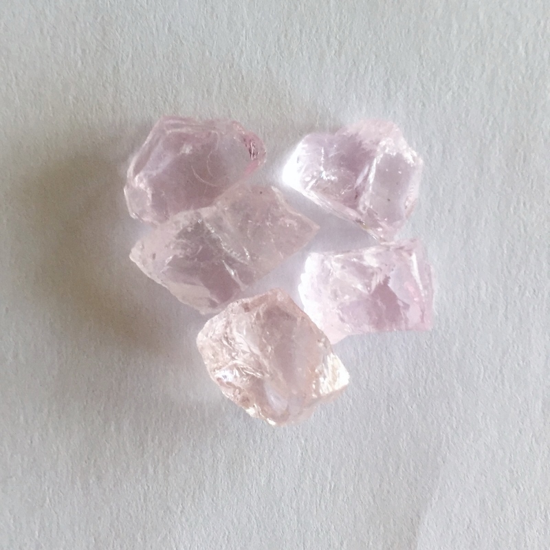 Pure Pink! Morganite  Facet Rough Nigeria 31.20 ct  Litnon.com