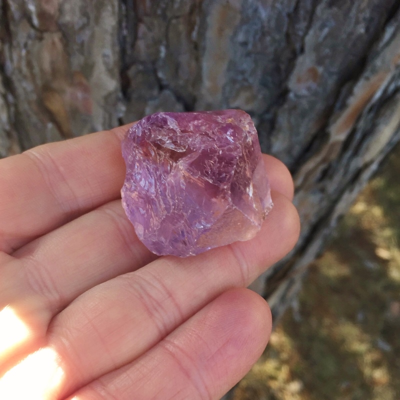 Big! Natural Bolivian Amethyst Facet rough 200 carats  Litnon.com