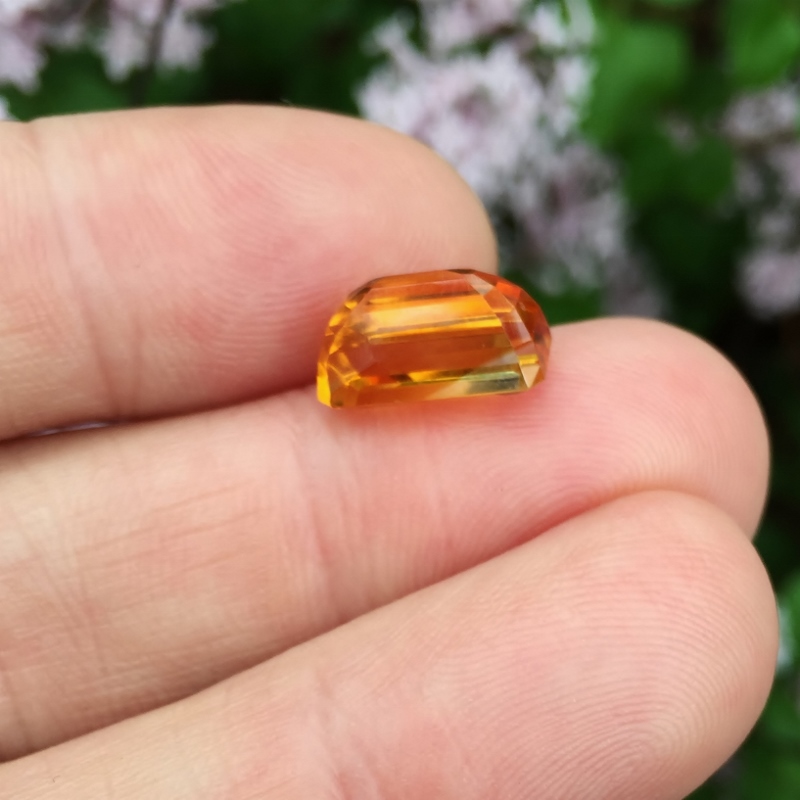  Old Stock! Well Cut Rio Grande Citrine Gem Brazil  5.22 ct  Litnon.com