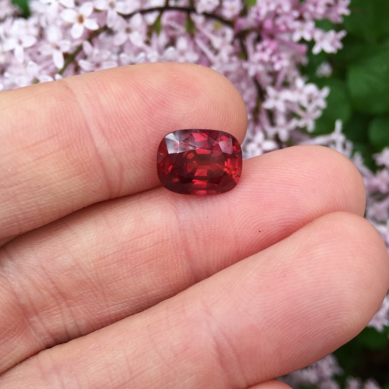 Big GIA Certified Mozambique Ruby 6.45 carats  Litnon.com