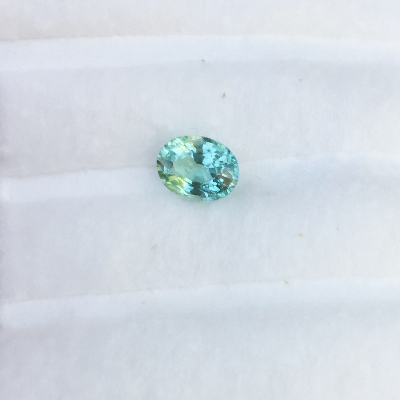 Bright! Aqua Blue Color Tourmaline 1.06 ct Afghanistan Litnon.com