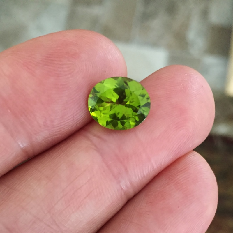  Bright & Pretty! San Carlos Arizona Peridot 5.44 ct   Litnon.com