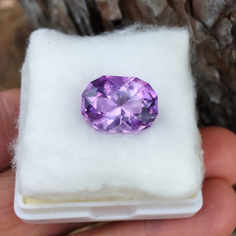 USA Cutting & Bright! Natural Amethyst Brazil 10.92 ct   Litnon.com