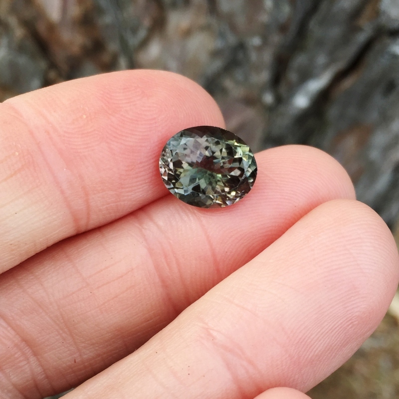  Unusual Collectors Color Natural Brazil Tourmaline 4.60 carats Litnon.com