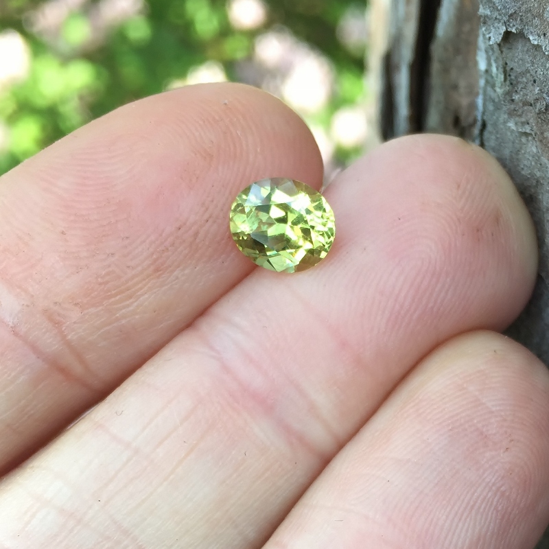 Bright! Grossular Andradite Mali Garnet 1.87 carats GLI  Litnon.com