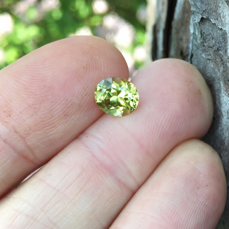 Bright! Grossular Andradite Mali Garnet 1.87 carats GLI  Litnon.com
