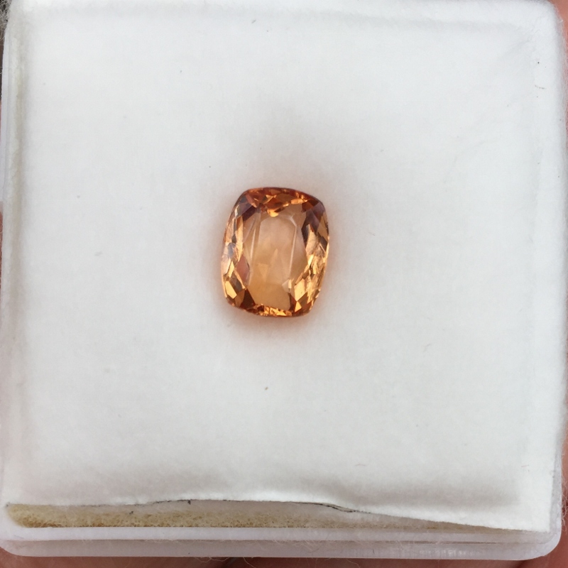 Vintage Natural Imperial Topaz From Ouro Preto Brazil 2.90 Carats  Litnon.com