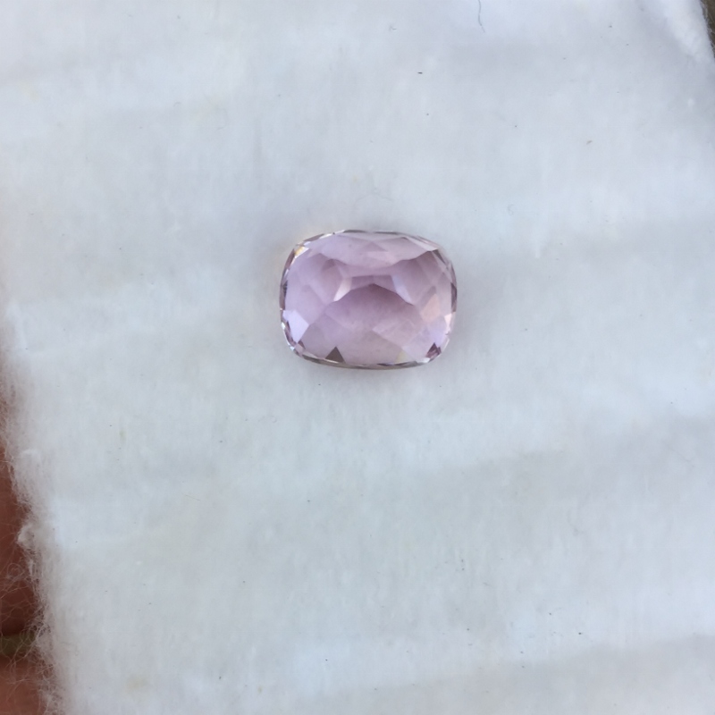 Old Stock Bright and Clean Pink Brazil Kunzite 4.17 Carats Litnon.com