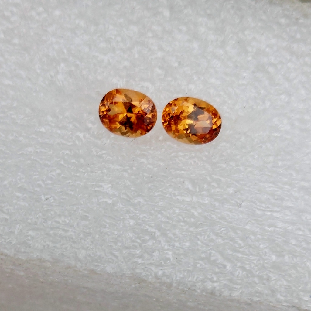 Top Cutting Dravite Sunset Tourmaline Pair Kenya  Litnon.com