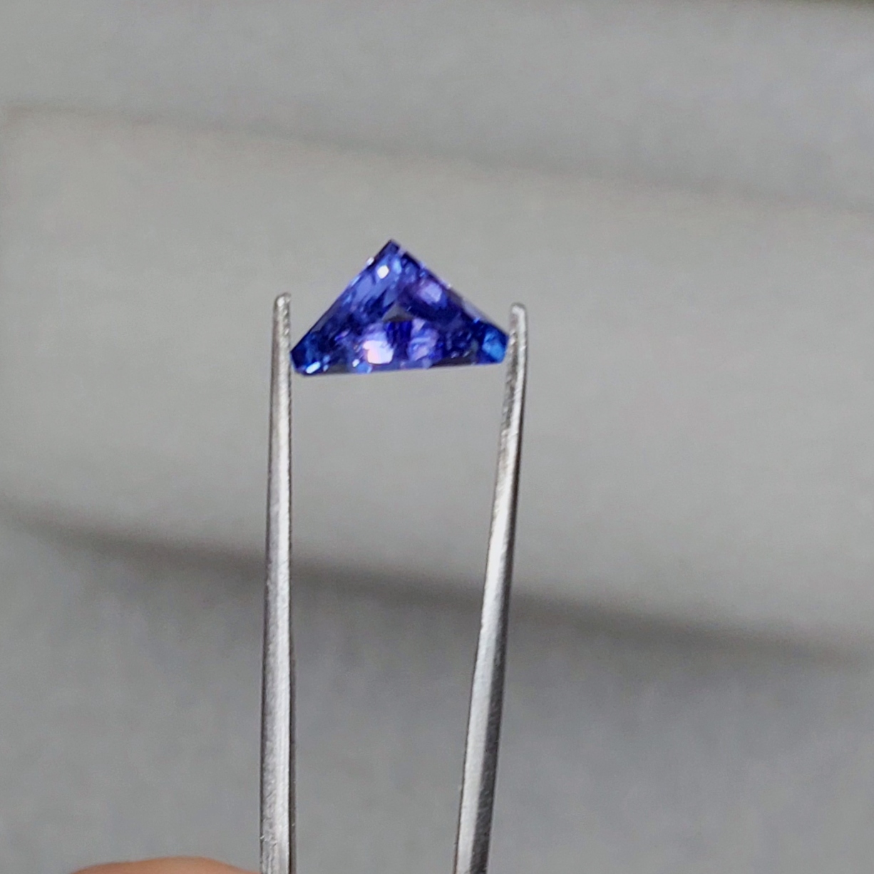 Fine Quality Fancy Cut and Bright Purple Blue Tanzanite  Litnon.com