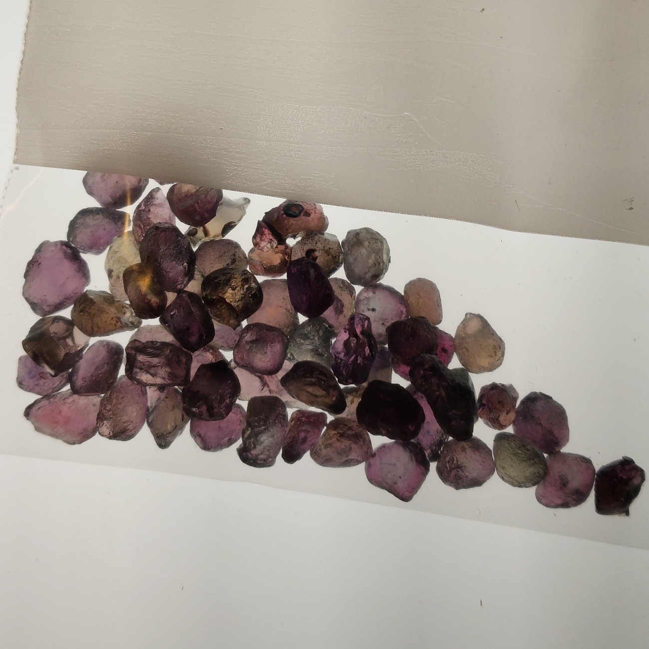 Pretty Colorshift East African Sapphire Facet Rough 16 grams Litnon.com