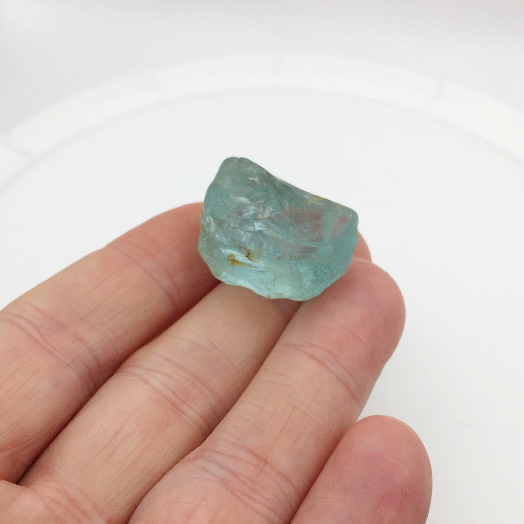 Nice Color Aquamarine Facet Rough Brazil 59.23 Carats Litnon.com