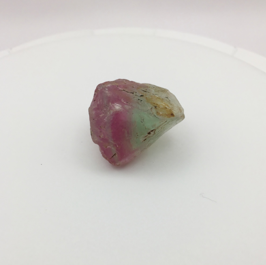 Fluorescent Bi-color Fluorite Specimen Facet Grade 34.4 Grams Litnon.com