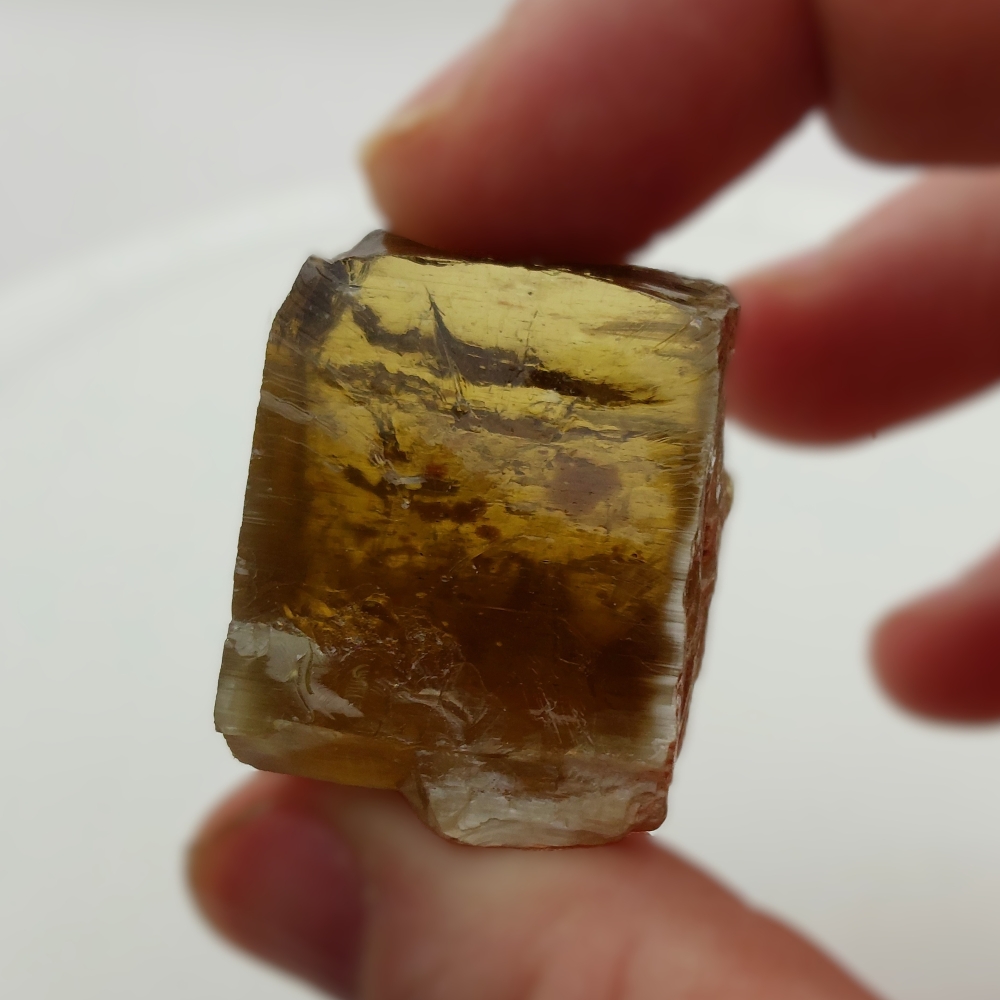 Rare Golden Apatite Rough Madagascar 154.3 Carats Litnon.com